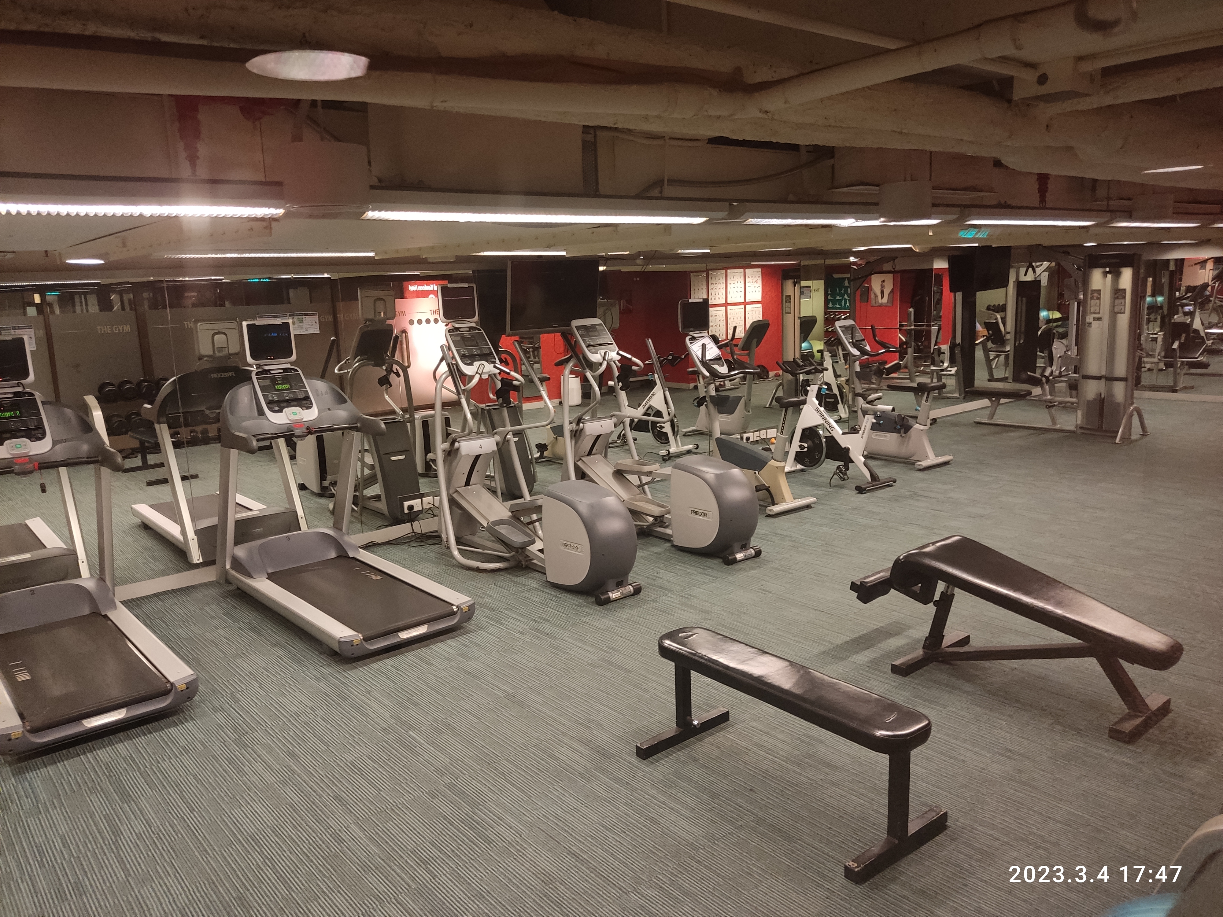 Fitness pavilion
